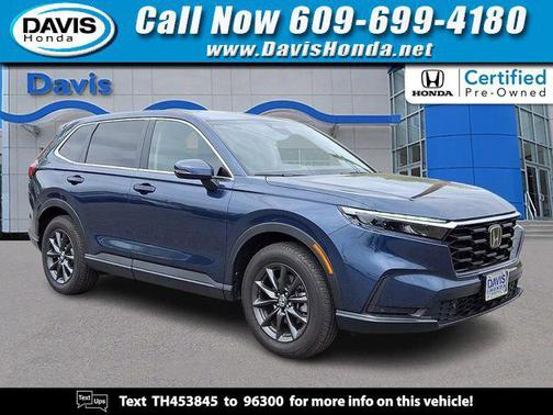 Canyon River Blue Metallic 2026 Honda CR-V EX-L AWD