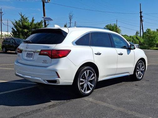 White Diamond Pearl 2019 Acura MDX 3.5L