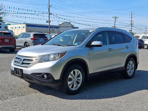 Alabaster Silver Metallic 2012 Honda CR-V EX-L