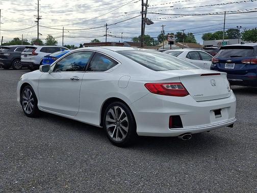 White Orchid Pearl 2013 Honda Accord EX-L