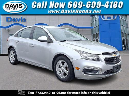 Silver Ice Metallic 2015 Chevrolet Cruze 1LT