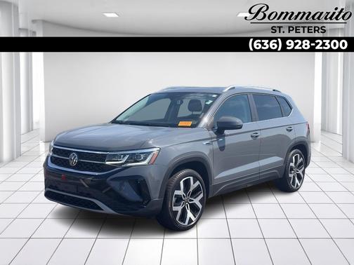 Pure Gray 2023 Volkswagen Taos 1.5T SEL