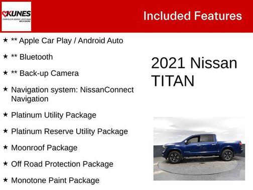 2021 Nissan Titan Platinum Reserve
