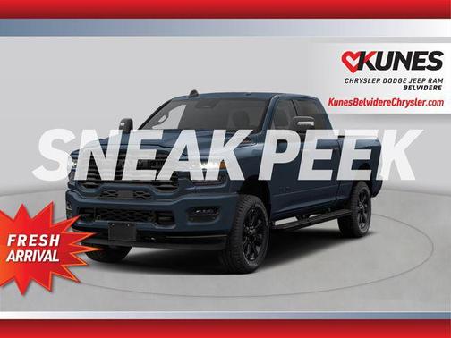 Forged Blue Metallic 2026 RAM 2500 Big Horn Crew Cab 4x4 6'4' Box