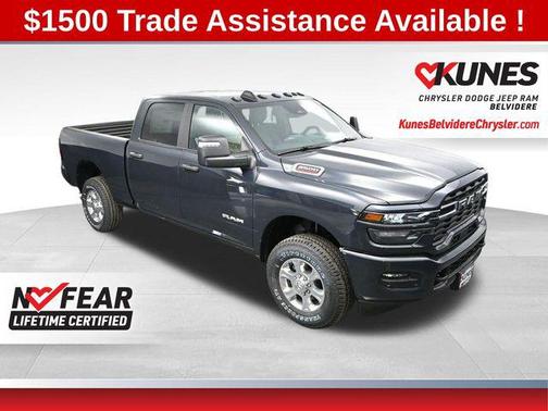 Forged Blue Metallic 2026 RAM 2500 Big Horn Crew Cab 4x4 6'4' Box