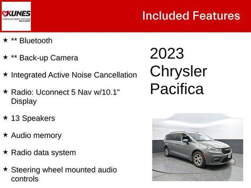 Ceramic Gray Clearcoat 2023 Chrysler Pacifica Limited