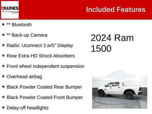 2024 RAM 1500 Classic Warlock Crew Cab 4x4 5'7' Box