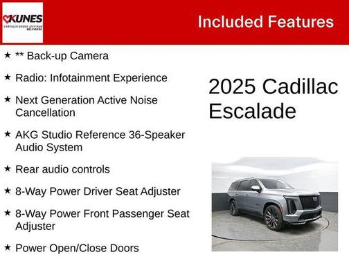 Argent Silver Metallic 2025 Cadillac Escalade V-Series