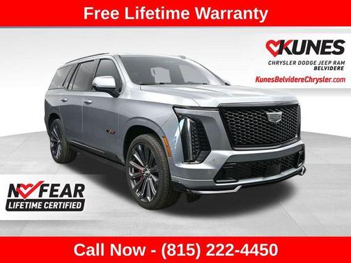 Argent Silver Metallic 2025 Cadillac Escalade V-Series