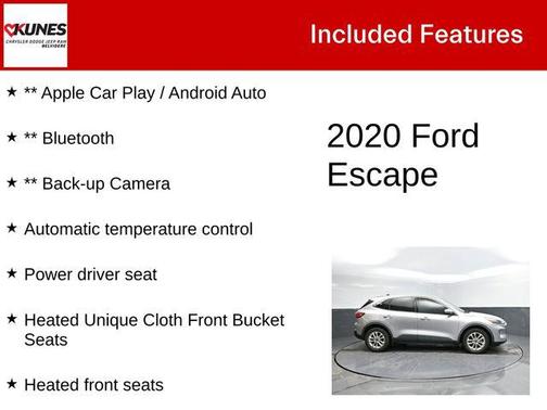 2020 Ford Escape SE