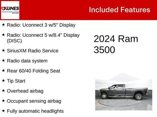 2024 RAM 3500 Big Horn Crew Cab 4x4 8' Box