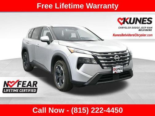 Brilliant Silver Metallic 2025 Nissan Rogue SV