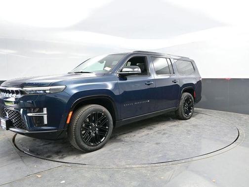 Fathom Blue Pearlcoat 2026 Jeep Grand Wagoneer L Limited Reserve 4x4