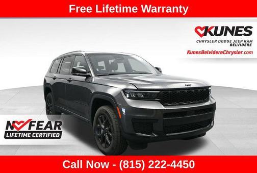 Baltic Gray Metallic Clearcoat 2024 Jeep Grand Cherokee L Altitude