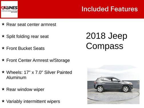 Granite Crystal Metallic Clearcoat 2018 Jeep Compass Latitude