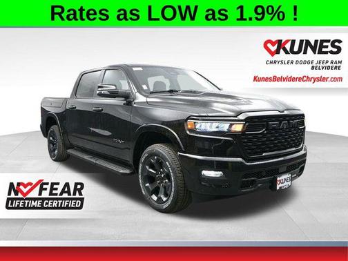 Diamond Black Crystal Pearlcoat 2026 RAM 1500 Big Horn/Lone Star