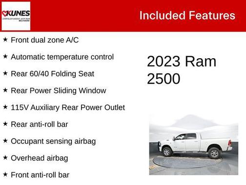2023 RAM 2500 Laramie Crew Cab 4x4 6'4' Box