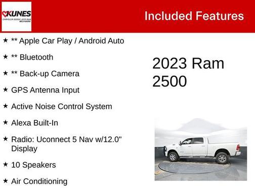 2023 RAM 2500 Laramie Crew Cab 4x4 6'4' Box