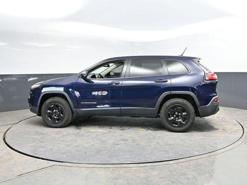 True Blue Pearlcoat 2015 Jeep Cherokee Sport