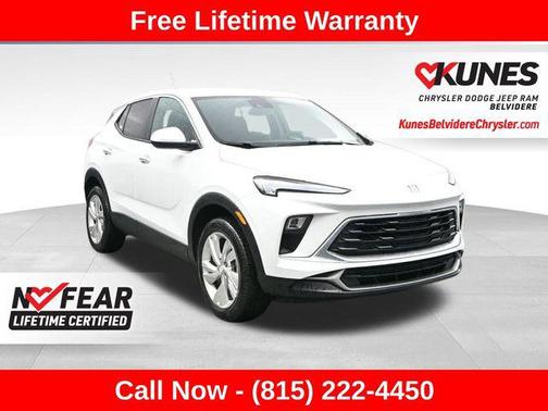 Summit White 2025 Buick Encore GX Preferred