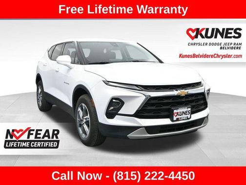 Summit White 2025 Chevrolet Blazer 2LT