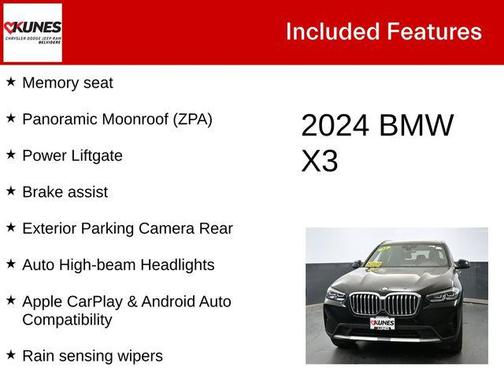 2024 BMW X3 sDrive30i