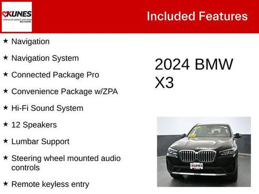 2024 BMW X3 sDrive30i