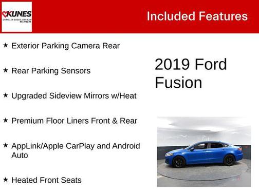 2019 Ford Fusion SE