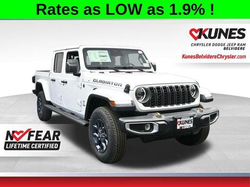 Bright White Clearcoat 2026 Jeep Gladiator 85th Anniversary Edition 4x4