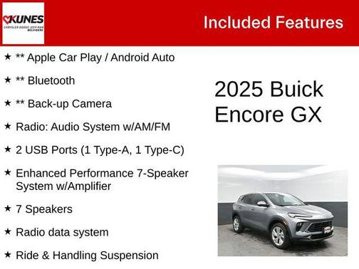 Moonstone Gray Metallic 2025 Buick Encore GX Preferred