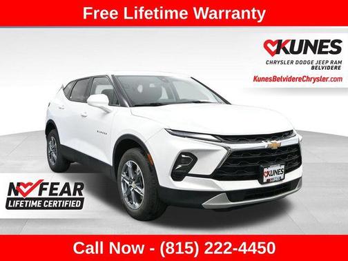 Summit White 2025 Chevrolet Blazer 2LT