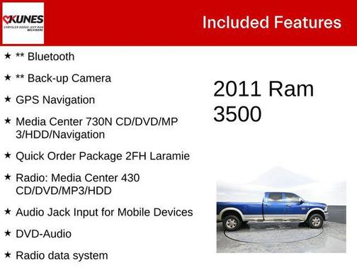 2011 Dodge Ram 3500 Laramie