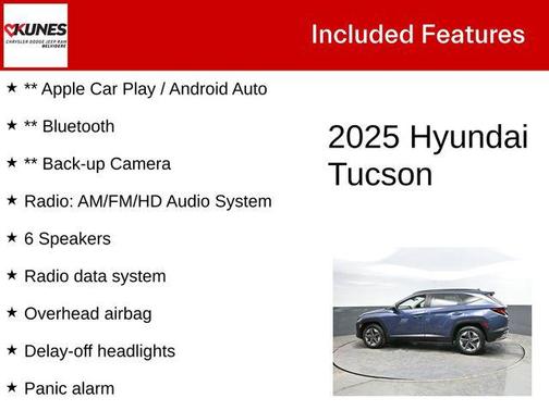 2025 Hyundai TUCSON SEL