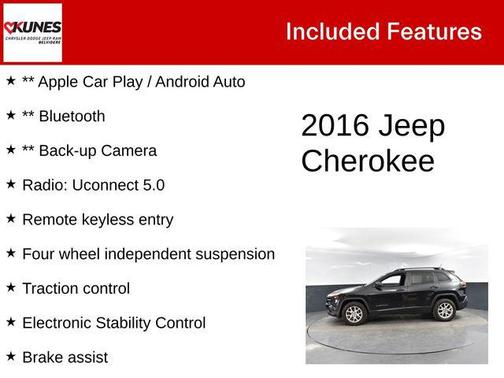2016 Jeep Cherokee Sport