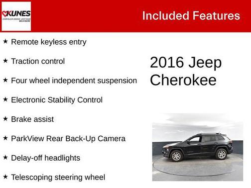 2016 Jeep Cherokee Sport