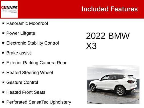2022 BMW X3 xDrive30i
