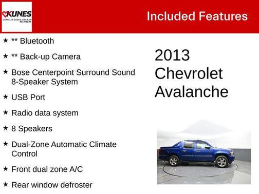 2013 Chevrolet Avalanche LTZ