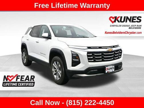 Summit White 2025 Chevrolet Equinox 1LT