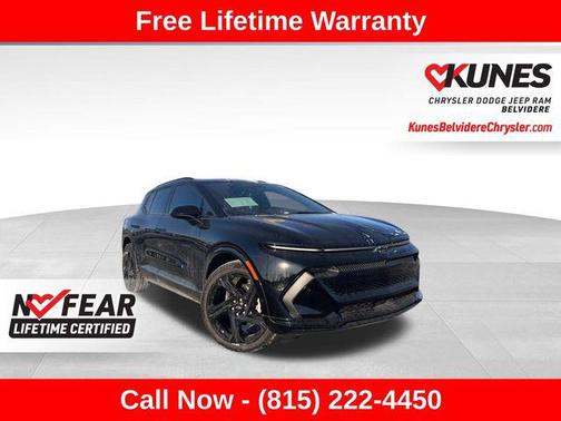 Black 2024 Chevrolet Equinox EV RS