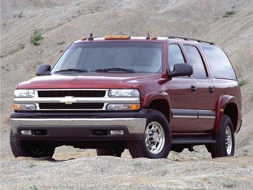 Dark Green Metallic 2003 Chevrolet Suburban 1500 LT