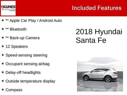 2018 Hyundai SANTA FE Limited Ultimate