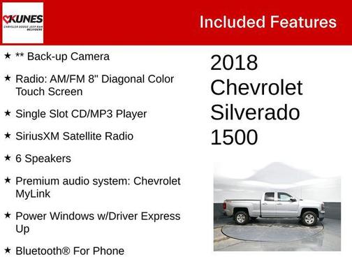 2018 Chevrolet Silverado 1500 1LT