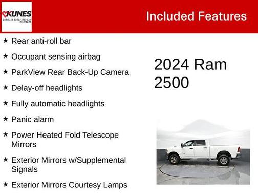 2024 RAM 2500 Big Horn Crew Cab 4x4 6'4' Box