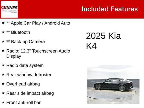 2025 Kia K4 LXS