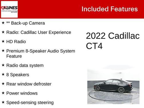 2022 Cadillac CT4 Sport