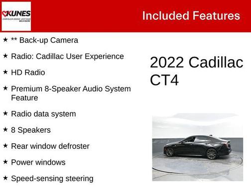 2022 Cadillac CT4 Sport