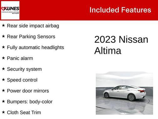 2023 Nissan Altima 2.5 SV