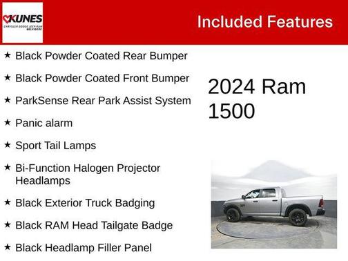 2024 RAM 1500 Classic Warlock Crew Cab 4x4 5'7' Box