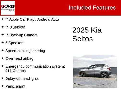 2025 Kia Seltos S