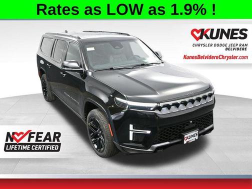 High Gloss Black 2026 Jeep Grand Wagoneer L Limited Reserve 4x4